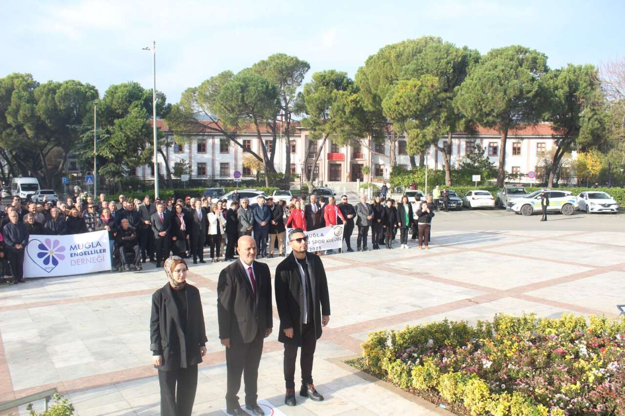 Muğla’da 3 Aralık Dünya Engelliler Günü’nde Anlamlı Tören 4
